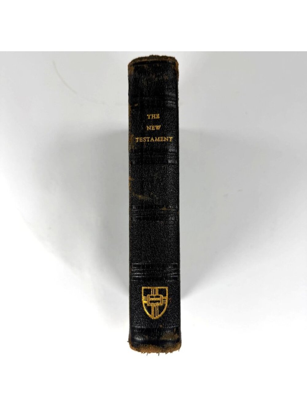 The New Testament Challoner-Rheims 1941 St. Anthony Guild Press Leather Golden
